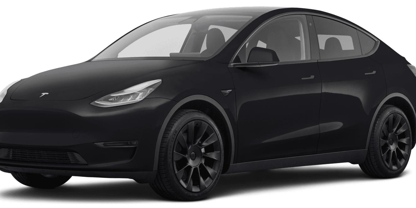 TESLA MODEL Y 2020 5YJYGDEE8LF020285 image